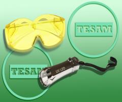Tesam s9999981 okulary+latarka uv