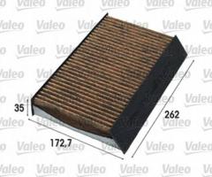 Valeo 701006 filtr kabinowy z węglem aktywnym z polifenolem, renault megane iii coupe (dz0/1_)