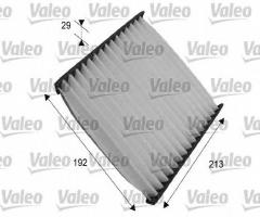 Valeo 715550 filtr kabinowy toyota, lexus rx (mhu3_, gsu3_, mcu3_), subaru legacy v (bm, br)