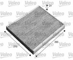 Valeo 715553 filtr kabinowy alfa romeo mito fiat punto węglowy, alfa romeo mito (955)