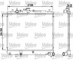 Valeo 731036 chłodnica silnika mazda, mazda 121 ii (db)