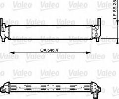 Valeo 735310 chłodnica silnika vw, vw polo (6r, 6c)