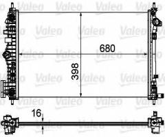 Valeo 735484 chłodnica silnika opel, opel insignia