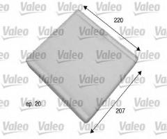 Valeo 698769 filtr kabinowy volvo, volvo s40 i (vs)