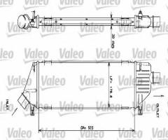 Valeo 817640 intercooler nissan, nissan micra iii (k12)