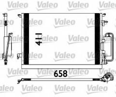 Valeo 817647 chłodnica klimatyzacji opel, opel vectra c, saab 9-3 (ys3f)