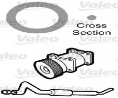 Valeo 509131 uszczelki do klimatyzacji  porsche