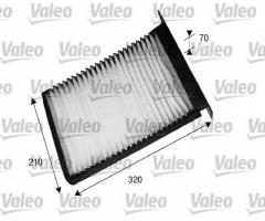 Valeo 698799 filtr kabinowy land rover, land rover freelander (ln), saab 9000