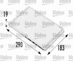 Valeo 698149 filtr kabinowy renault, renault megane i (ba0/1_)