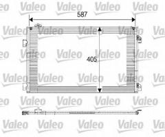Valeo 817646 chłodnica klimatyzacji renault, renault thalia ii (lu1/2_)
