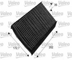 Valeo 715647 filtr kabinowy z węglem aktywnym renault, renault megane iii coupe (dz0/1_)