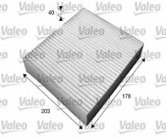 Valeo 715603 filtr kabinowy mitsubishi, mitsubishi colt vi (z3_a, z2_a), smart roadster (452)