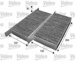 Valeo 715607 filtr kabinowy z węglem aktywnym renault, renault laguna iii (bt0/1)