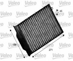 Valeo 715539 filtr kabinowy z węglem aktywnym renault, renault megane ii kombi (km0/1_)