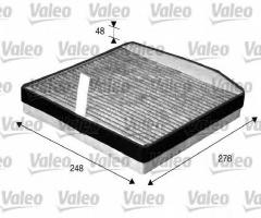 Valeo 715571 filtr kabinowy z węglem aktywnym volvo, volvo s70 (ls)