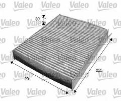 Valeo 715612 filtr kabinowy z węglem aktywnym citroen, citroËn xsara picasso (n68)