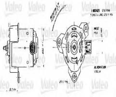 Valeo 698356 silnik wentylatora renault, renault kangoo (kc0/1_)