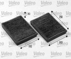 Valeo 698246 filtr kabinowy z węglem aktywnym bmw, alpina b10 (e39), bmw 5 (e39)