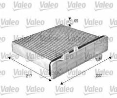 Valeo 715509 filtr kabinowy z węglem aktywnym mitsubishi, mitsubishi pajero ii (v3_w, v2_w, v4_w)