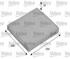 Valeo 715510 filtr kabinowy ford, ford focus ii (da_), volvo s40 ii (ms)