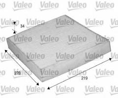 Valeo 715581 filtr kabinowy vag, audi q7 (4l), opel astra g sedan (f69_), vw amarok (2h_, s1b)