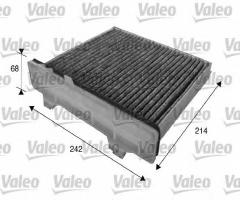 Valeo 715622 filtr kabinowy z węglem aktywnym mitsubishi