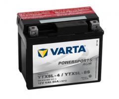Varta 504012003 akumulator 4ah/30a 12v p+ / motocykle agm