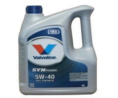 Valvoline olej 11268 olej 5w-40 synpower sae 4 l olej 11267