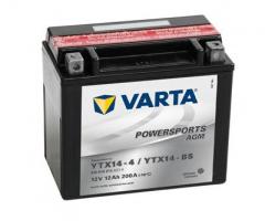 Varta 512014010 akumulator 12ah/100a 12v l+ / motocykle agm