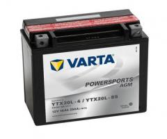 Varta 518901026 akumulator 18ah/260a 12v p+ / motocykle agm, harley-davidson mc sportster