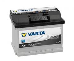 Varta 541400036bl akumulator 41ah/360a p+ / a17 - black dynamic, austin metro, bedford blitz (cf97)