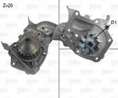 Valeo 506564 pompa wody renault, dacia solenza, renault megane i (ba0/1_)