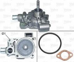 Valeo 506879 pompa wody iveco, iveco daily iii platforma / podwozie