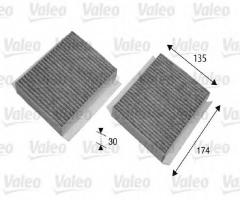 Valeo 698747 filtr kabinowy z węglem aktywnym alfa romeo, alfa romeo 156 (932)