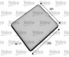 Valeo 698773 filtr kabinowy opel, opel agila (a) (h00), subaru justy iii (g3x), suzuki ignis ii