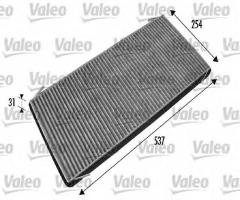 Valeo 698776 filtr kabinowy z węglem aktywnym bmw, bmw x5 (e53), land rover range rover iii (lm)