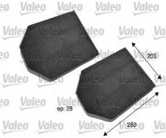 Valeo 698791 filtr kabinowy z węglem aktywnym audi, audi a8 (4d2, 4d8)