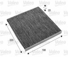 Valeo 715701 filtr kabinowy z węglem aktywnym toyota, toyota corolla (zze12_, nde12_, zde12_)