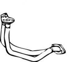 Walker 13741-62 rura kolektora ford, ford fiesta iii (gfj)