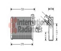Van wezel 43006099 nagrzewnica renault, renault kangoo express (fc0/1_)