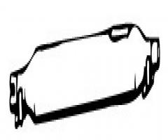 Walker 01010-52 tłumik Środkowy citroen, citroËn 2 cv