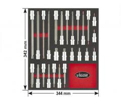 Vigor v2032 zestaw nasadek spline-xzn 1/2 30 cz.

v2033