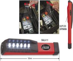 Vigor v1914 latarka kieszonkowa led mini