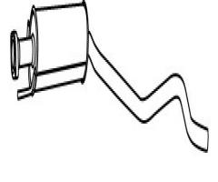 Walker 19959-65 tłumik Środkowy opel, opel astra f classic kombi