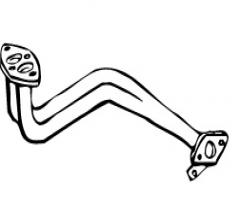 Walker 15826-62 rura kolektora opel-wyprzedaż, opel kadett e (39_, 49_)