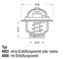 Wahler 4008.79d termostat renault master, alfa romeo gtv (116), fiat 131