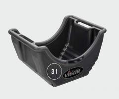 Vigor v3306 miska do zlewania oleju przy pojazdach użytkowych