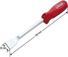 Vigor v1213 skrobak 22mmx150mm