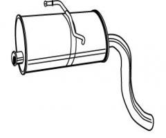 Walker 21993-62 tłumik końcowy citroen berlingo, citroËn berlingo (mf)