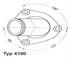 Wahler 4180.82d termostat daewoo espero, daewoo espero (klej)
